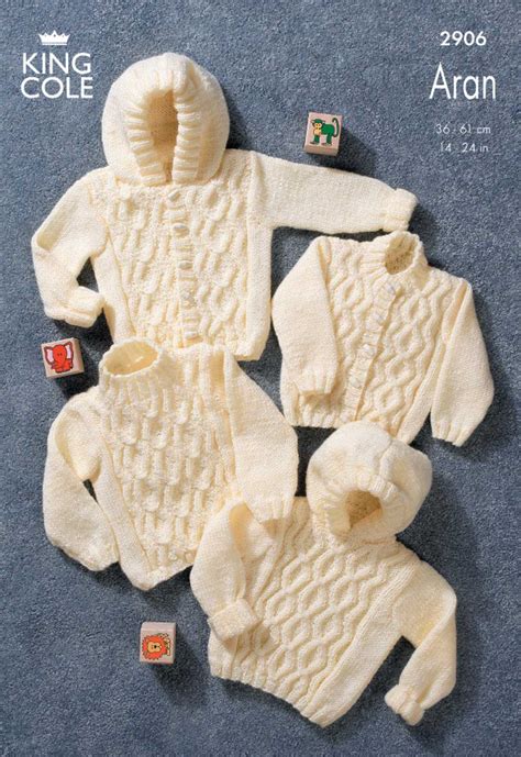 baby boy aran knitting patterns free
